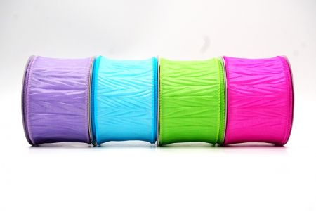 Spring Solid Multi-Color Wired Ribbon - Spring Solid Multi-Color Wired Ribbon